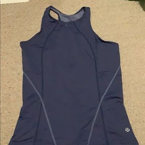 Back pocket biking tank top